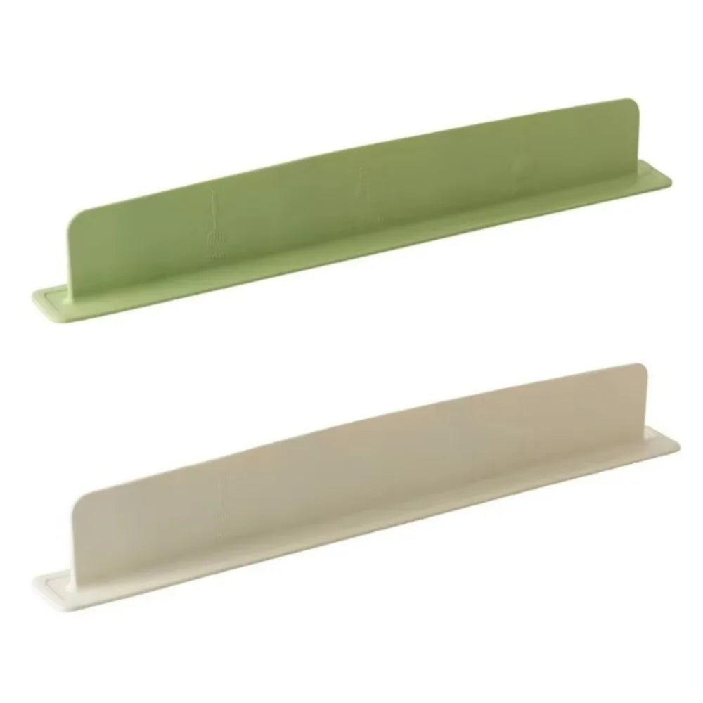 1/2pcs Silicone Sink Baffle Splash Guard with Suction Cup Pool Kitchen Supplies Water Baffle Bar Oil-Proof Sink Organizer
