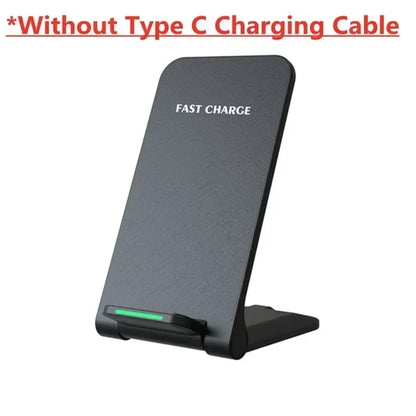 Wireless Charger Station Earphone Phone Fast Charging Charger Holder For iPhone 17 16 15 14 13 Pro Max Samsung S24 S23 Xiaomi
