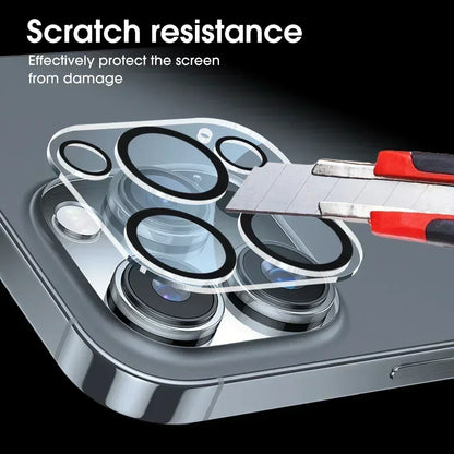 Tempered Glass Camera Lens Protector for iPhone (1–5PCS)