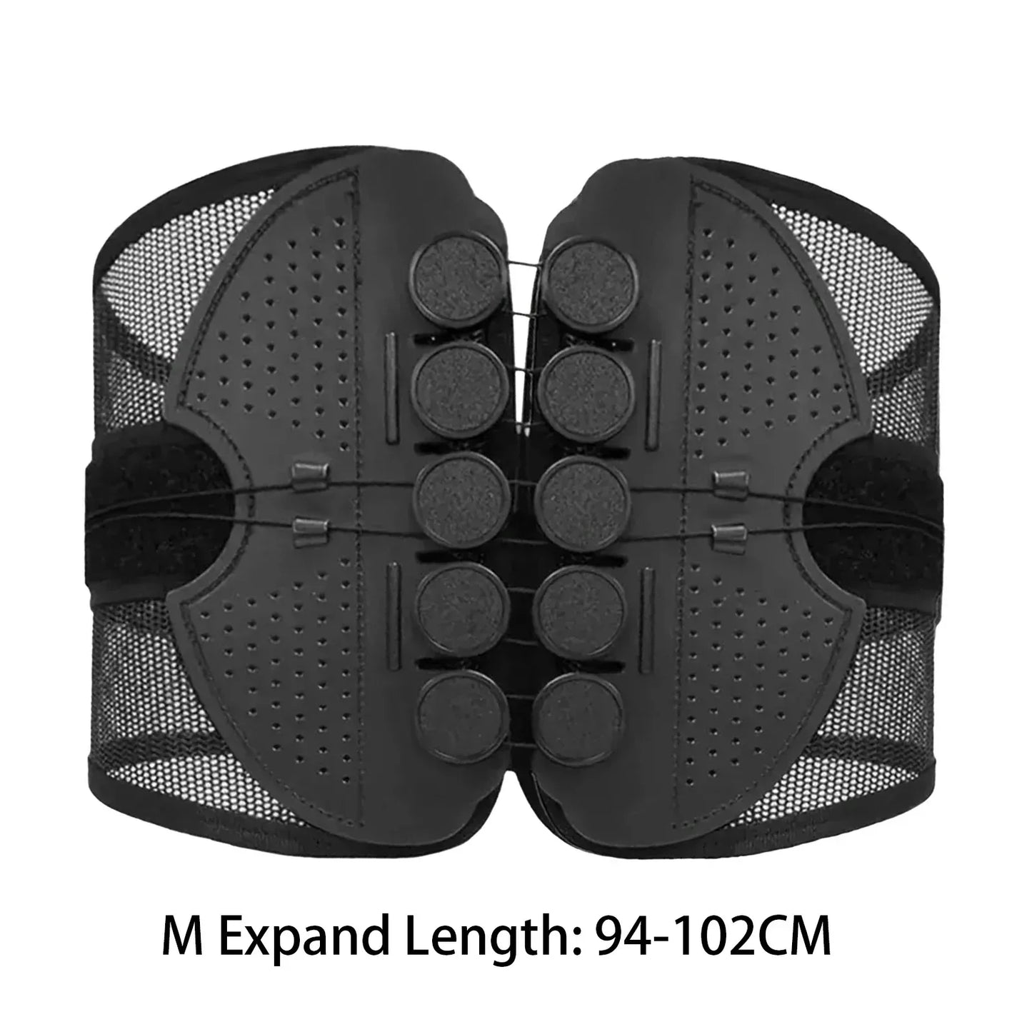 Lumbar Intervertebral Disc Support Compression Rope Support Waist Support Breathable Mesh Posture Corrector for Waist Protection - Urbizia