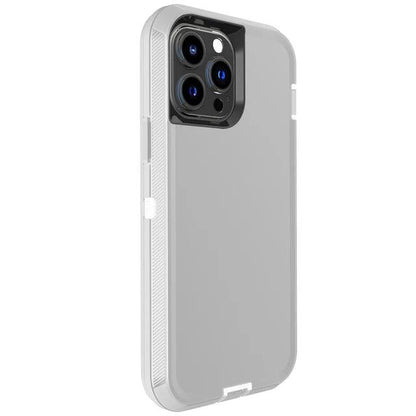 3-in-1 Heavy Duty Shockproof iPhone Case – iPhone 6 to 16 Pro Max