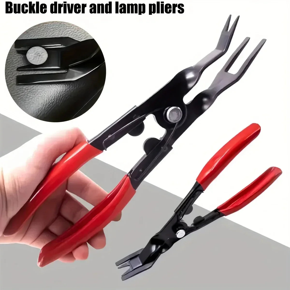 Fastener Remover Car Trim Rivet Removal Pry Tool Repair Kit for Automotive Door Panel,Upholstery,Dashboard,Plastic Fasteners - Urbizia
