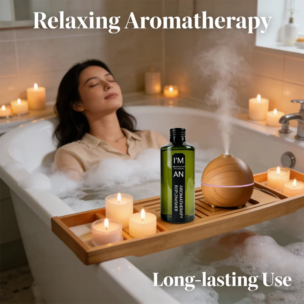 200ML Lasting Flameless Aromatherapy Essential Oil Hilton Hotel Aromatherapy Supplement for Air humidifier Hotel Aroma Machine