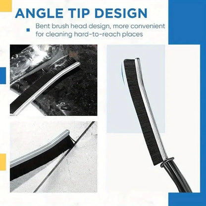 Hard-Bristled Crevice Cleaning Brush Grout Cleaner Scrub Brush Deep Tile Joints Crevice Gap Cleaning Brush Tools Accessories
