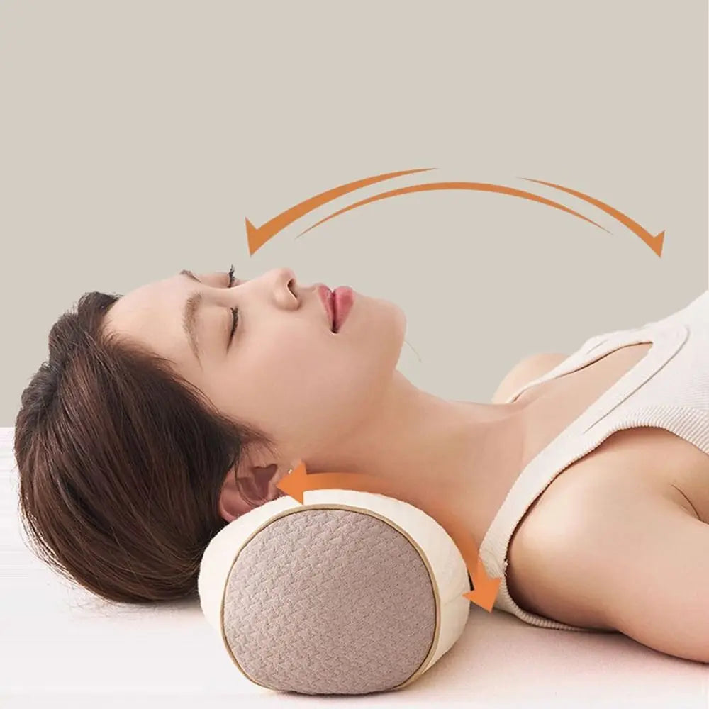 Help Sleep Buckwheat Pillows Breathable Anti-arch Cervical Vertebra Pillow Neck Pain Relief Help Sleep Spine Pillow for Adults