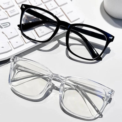 Retro Rivet Anti Blue Light Glasses Frame Unisex