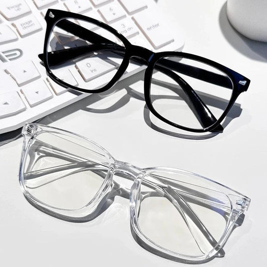 Retro Rivet Anti Blue Light Glasses Frame Unisex