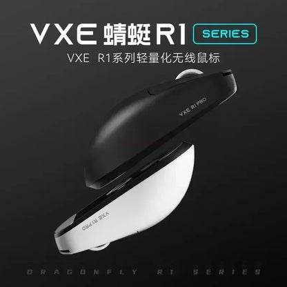 Vxe Dragonfly R1 series Wireless Mouse R1 Se Light Weight Paw3395 Nordic52840 2khz Smart Speed X Low Delay Fps Game Mouse Gift