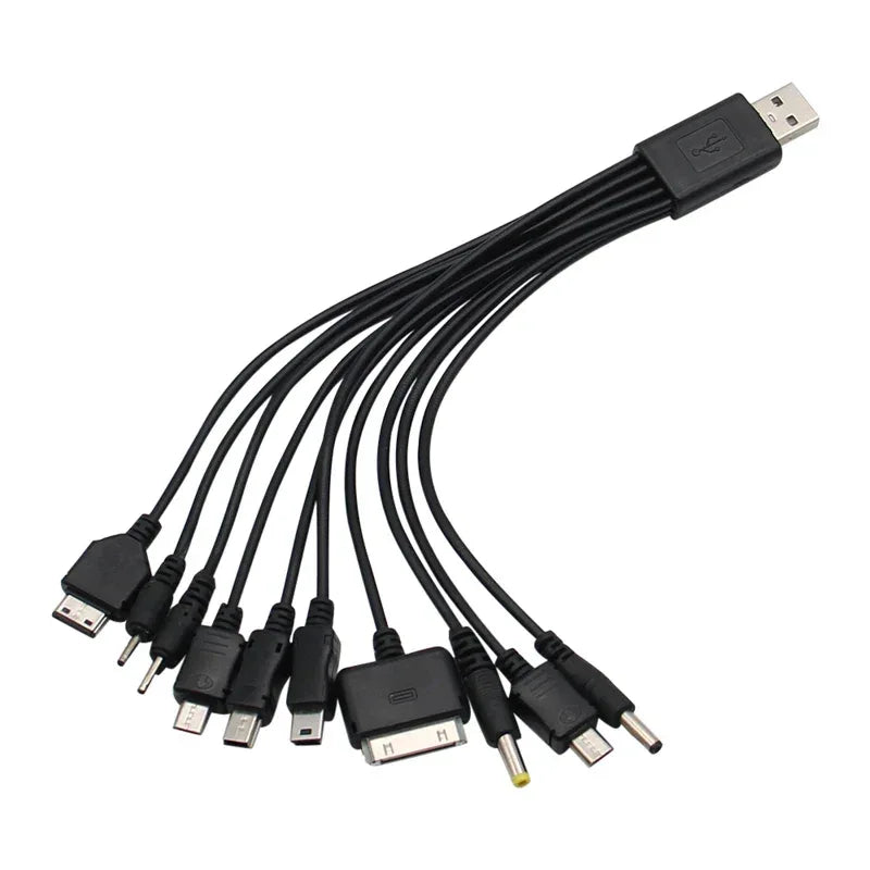 10-in-1 Universal USB Multi Charging Cable for Phones