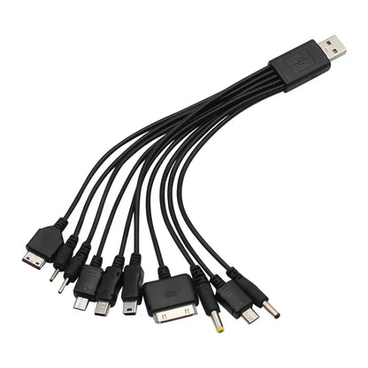 10-in-1 Universal USB Multi Charging Cable for Phones