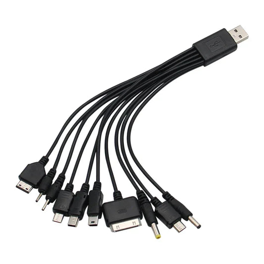 10-in-1 Universal USB Multi Charging Cable for Phones