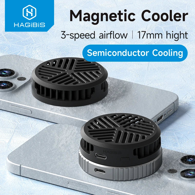 Hagibis Magnetic Phone Cooler 5000RPM Gaming Cooling Fan