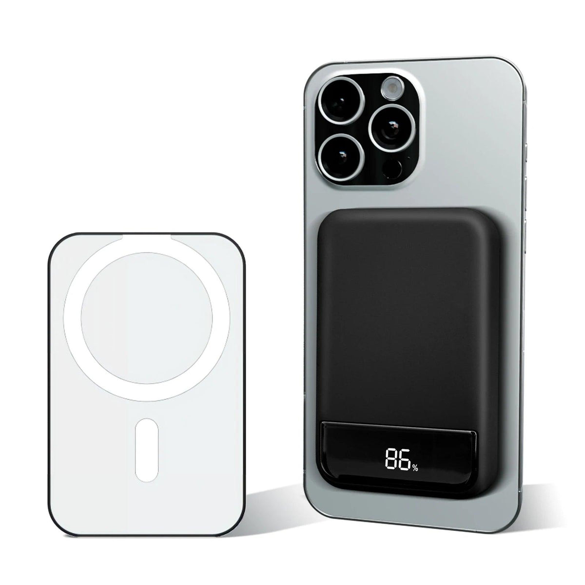 Magnetic Wireless Portable Charger Power Bank 10000mAh PD20W Built-In LED Display For iPhone 16/15/14/13/12/Pro/Mini/Pro Max