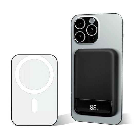 Magnetic Wireless Portable Charger Power Bank 10000mAh PD20W Built-In LED Display For iPhone 16/15/14/13/12/Pro/Mini/Pro Max