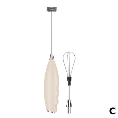 Wireless Electric Milk Frother Handheld Foam Mixer