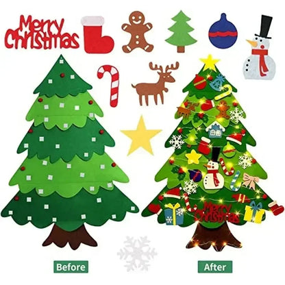 DIY Felt Christmas Tree Kit – Kids’ Holiday Activity Set