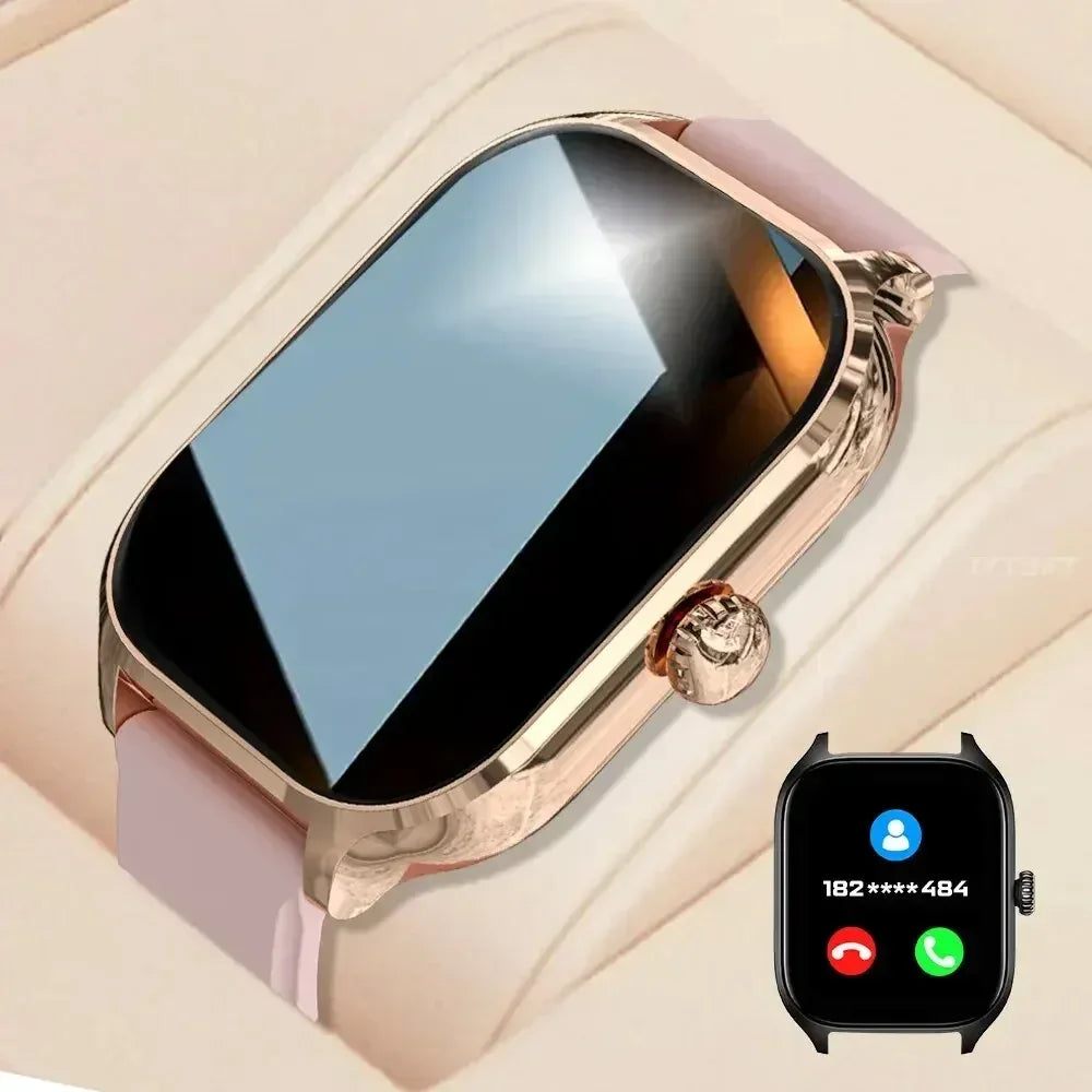 KESHUYOU H9 2025 Smart Watch 2.01-inch HD Display Receive Make Calls Message Preview Sport Mode Weather Forecast Smart Watch - Urbizia