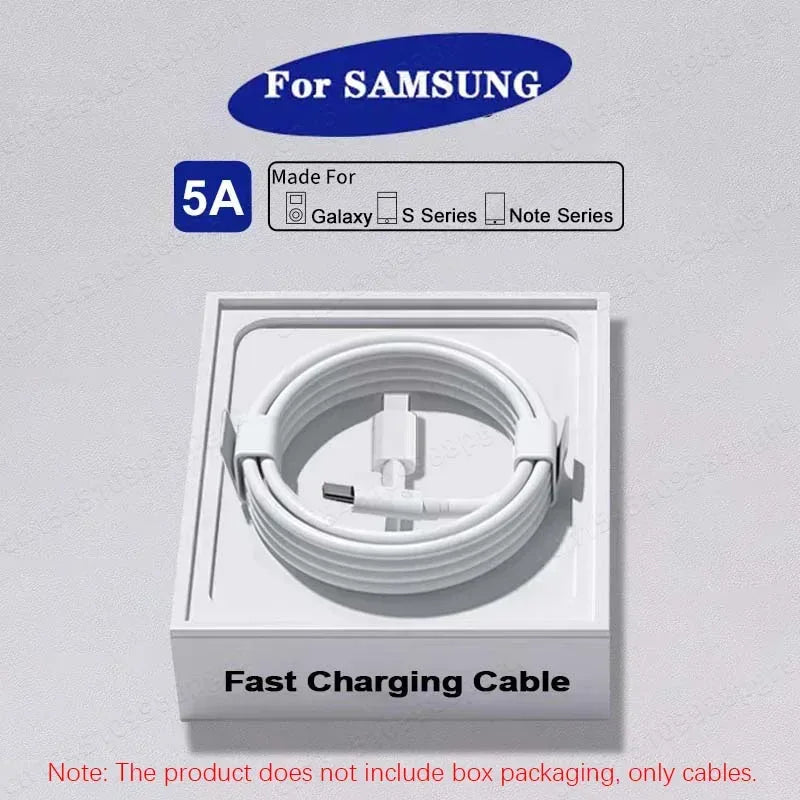 2PCS PD 45W USB C Cable For Samsung Galaxy S20 S21 S22 S23 Ultra Note 10 5G 20 A53 A54 Super Fast Charging USB Type C Data Cable - Urbizia