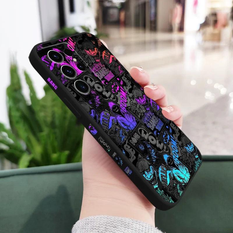 Clown Art TPU Case for Samsung Galaxy S25–S10 Series