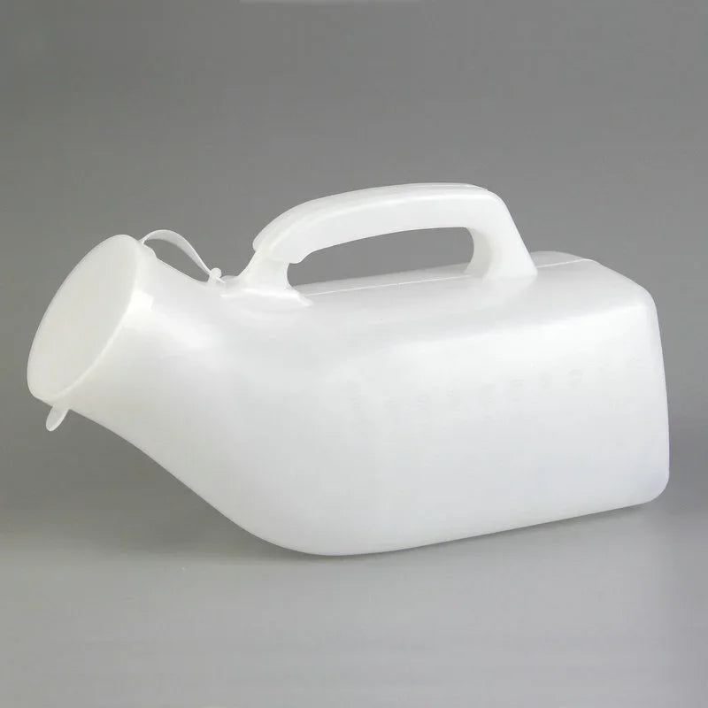 1200ml Leakproof Male Urinal Bottle with Handle, Portable Toilet for Car, Travel, Camping, Outdoor, Elderly & Disabled