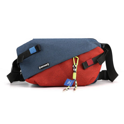 High Quality Nylon Panelled Waist Packs 2026 New Brand Unisex Chest Pack Casual Outdoor Travel Crossbody Bag Men Wasit Belt Bags