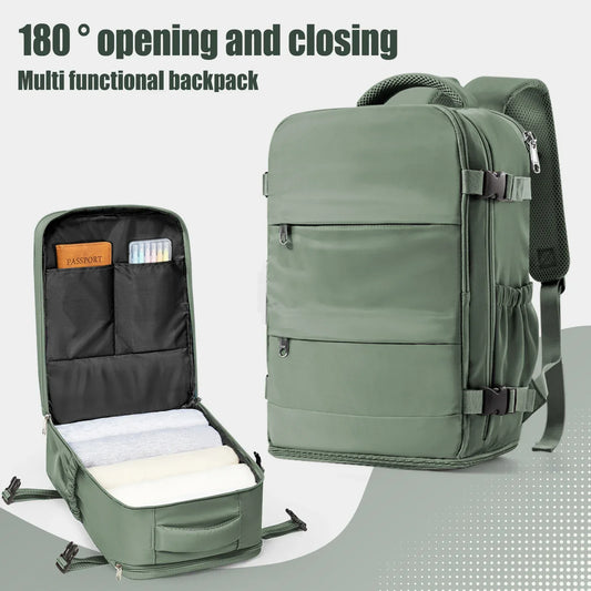Ryanair-Approved Cabin Backpack 40x20x25cm – Travel Laptop Bag