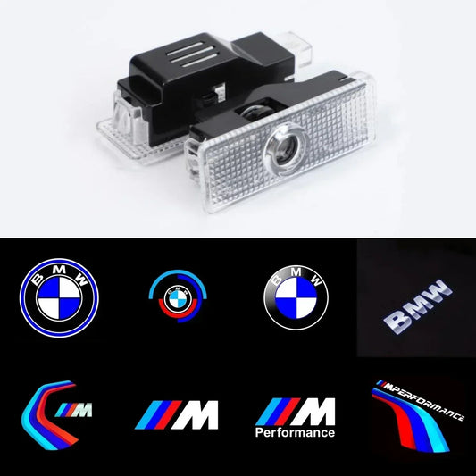 Led Car Door HD Light Laser Projector Welcome Ghost Lamps For BMW 3 5 6 7 1 Series Z4 X3 X6 E81 E71 E90 E93 F30 F10 E92 E60 E84