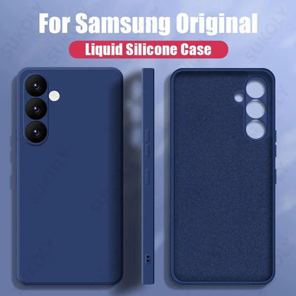 Luxury Liquid Silicone Case for Samsung Galaxy Series
