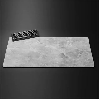 Gray mouse pad Large/Small overlocked mousepad xxl desktop keyboard table pad gray series game desk mat computer accessories - Urbizia