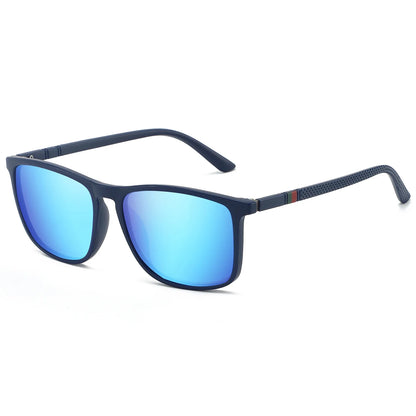 Polarized UV400 Square Sunglasses, Luxury Stylish Eyewear for Driving Cycling Fishing Men Women
