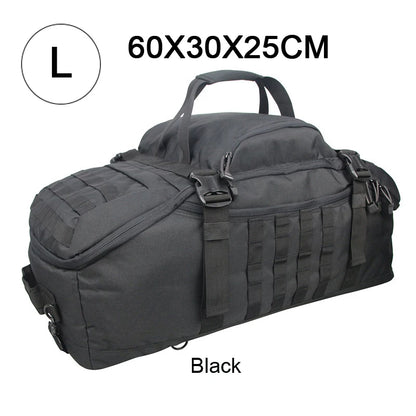 LQARMY 30L 45L 80L Outdoor Mountaineering Bag Molle Tactical Backpack Large Duffel Bag Hiking Camping Travel Bags
