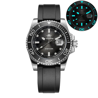 ADDIESDIVE Men's Watch Quartz Stainless Steel Diving Watch 200M Super Luminous Luxury Watch Reloj Hombre NEW Watch Reloj Hombre