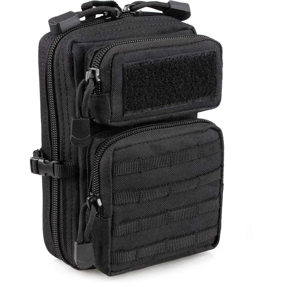 Mini Molle Utility Pouch, EDC Small Tool Pouch for Outdoor Hiking Camping, Phone & Gear Storage Bag