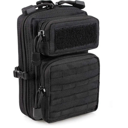 Mini Molle Utility Pouch, EDC Small Tool Pouch for Outdoor Hiking Camping, Phone & Gear Storage Bag