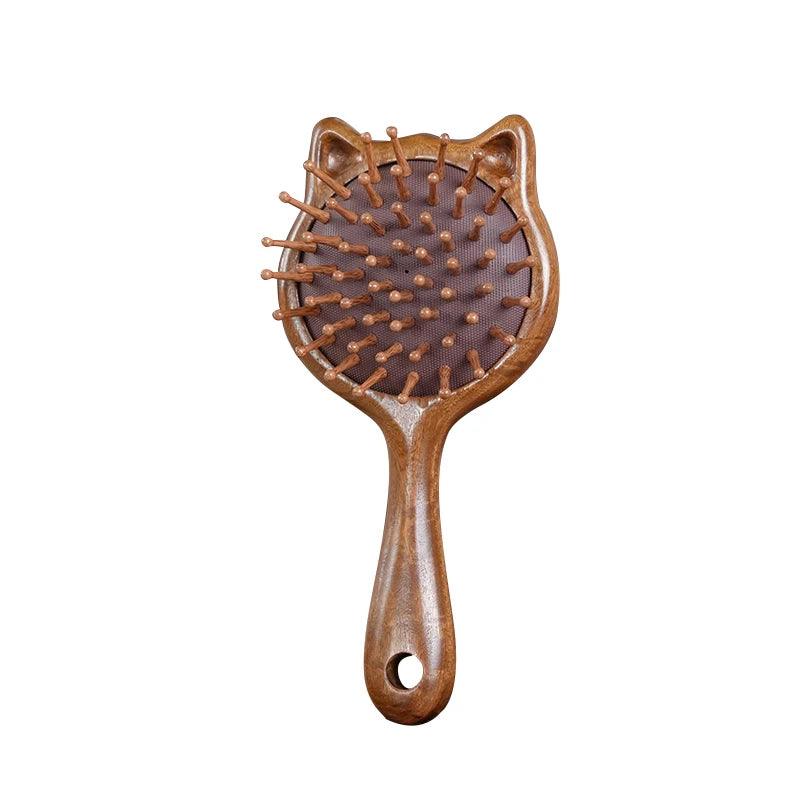 Wooden Scalp Massage Comb for Relaxation & Care