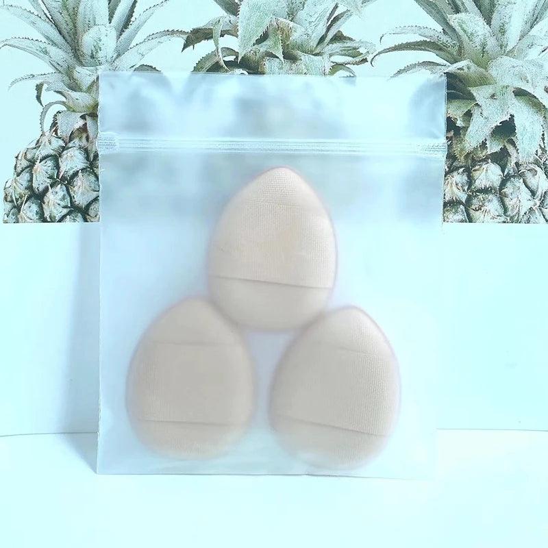 3/10pcs Mini Size Professional Cosmetic Cushion Puff Concealer Foundation Detail Puff Finger Puff Set Makeup Sponge Beauty Tool