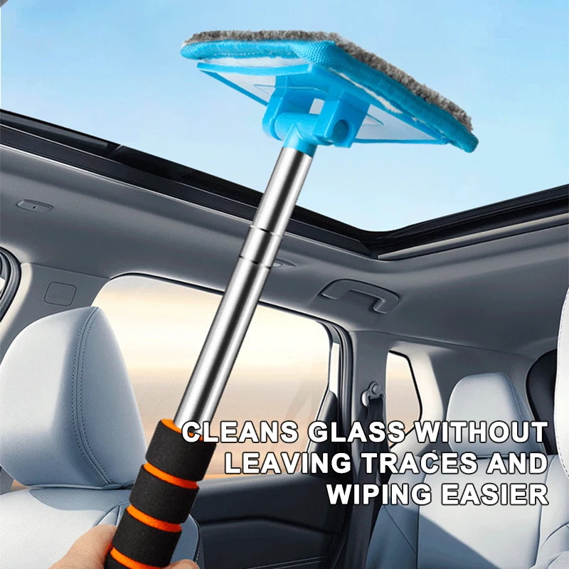 Retractable Car Windshield & Glass Cleaning Brush
