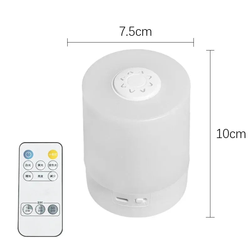 Bedside Led Night Lights Dimmable Charging Desktop Night Lamps Bedroom Bedside Lighting Decoration Touch Reading Led Table Lamps - Urbizia
