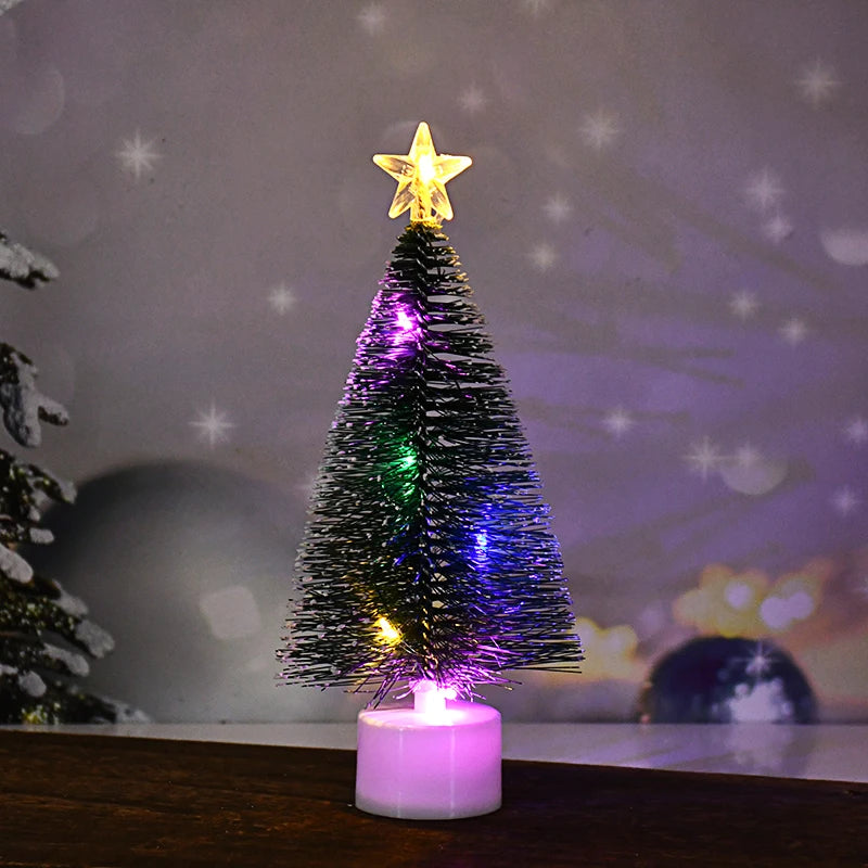 Luminous Mini Christmas Tree – Desktop Ornament