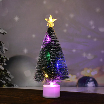 Luminous Mini Christmas Tree – Desktop Ornament