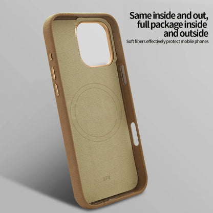 Suede Phone Case for iPhone 18 Pro with Magnetic Wireless Charging Anti-Drop Cover Compatible with iPhone 18 17 16 15 Pro Max