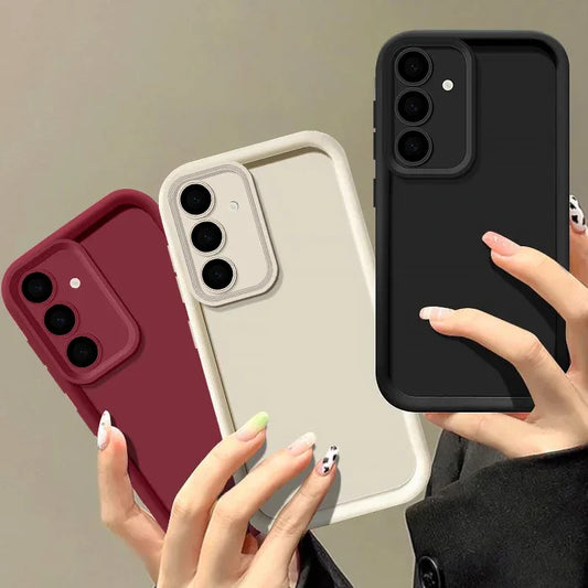 Candy Color Soft TPU Silicone Phone Case for Samsung