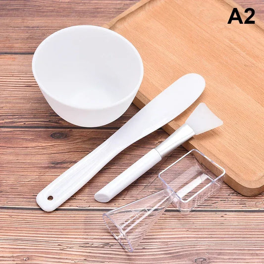 Face Mask Mixing Bowl Set Facial Skincare Tool Kit - Urbizia