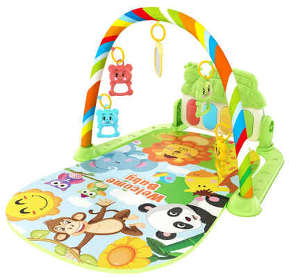 Musical Baby Activity Gym Rack Play Mat Kid Rug Puzzle Toy Gift