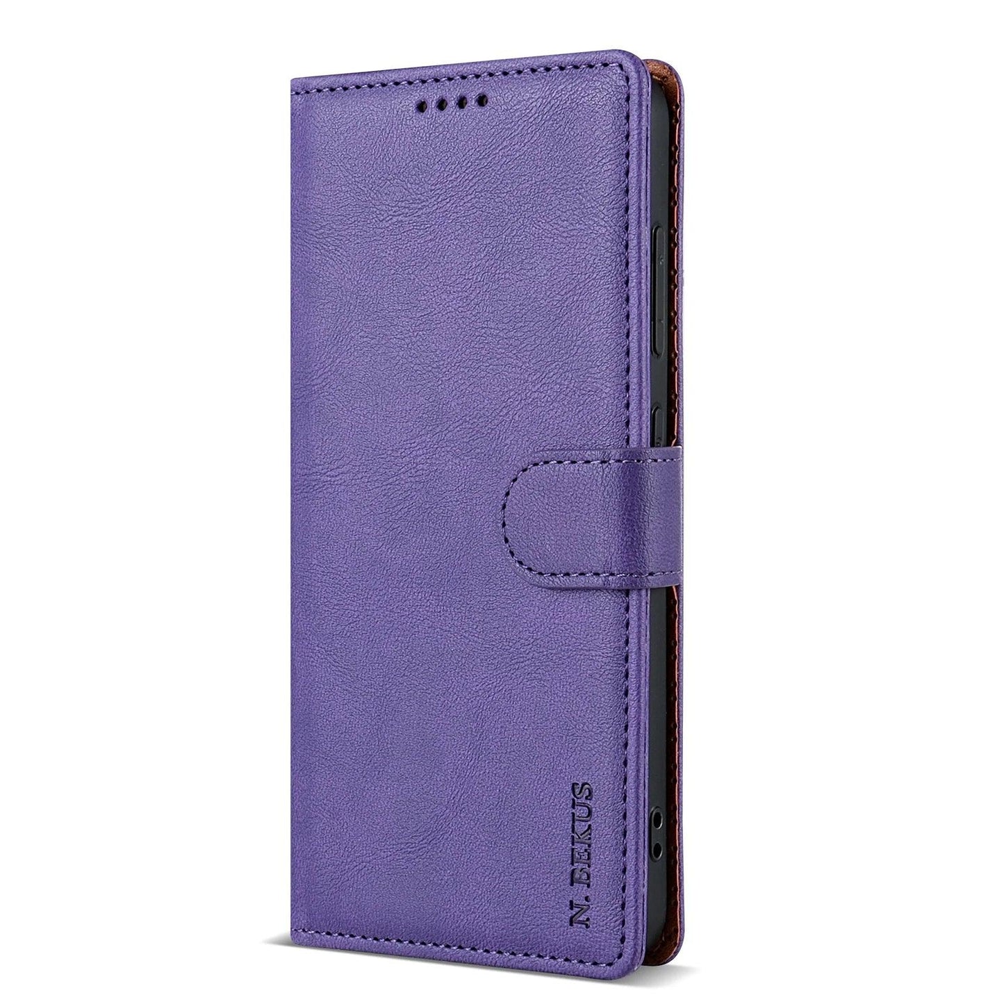 Business Leather Flip Wallet Case for Samsung Galaxy