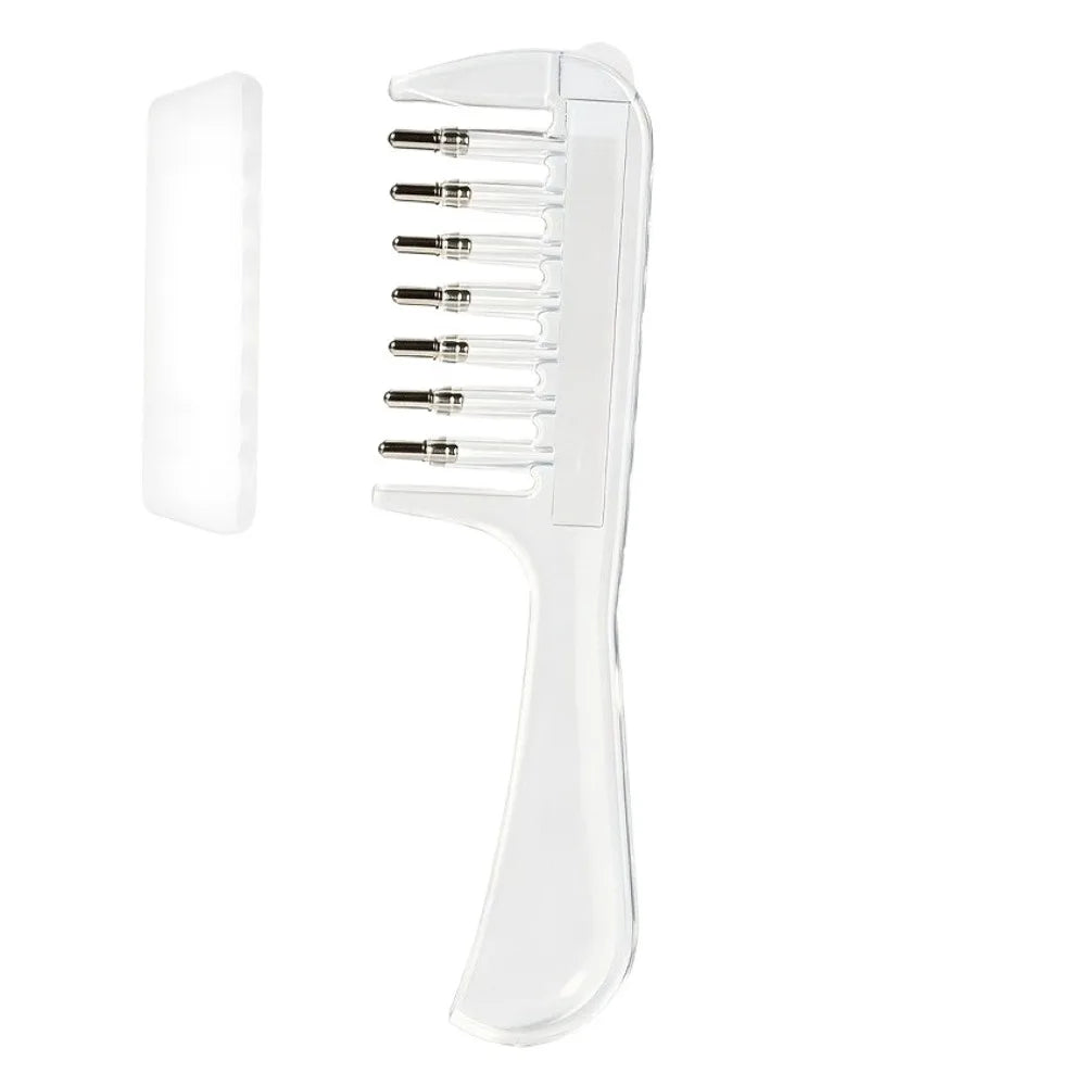Portable Transparent Hair Root Comb Liquid Guide Applicator Scalp Massage Comb Hair Oil Serum Brush Anti-Leak Hair Care Tool