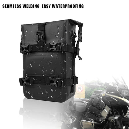 Motorcycle Bumpers Bag Waterproof Motorcycle Side Frame Bag Outdoor Bag Crash Bar Bag Universal Riding Tools Storage