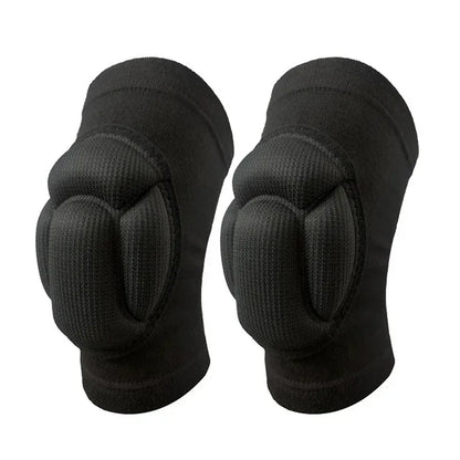 1Pair Thickened Protection Sports Kneepad Gym Support Fitness Gear Gear Basketball Brace Protector Male/Female Non Slip Pads - Urbizia
