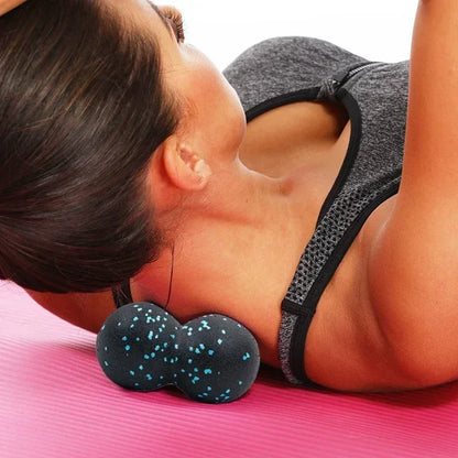 EPP 8cm Peanut Balls Body Massage Fascia Ball High Density Muscle Relaxation Lacrosse Fitness Yoga Myofascia Ball Relieve Pain - Urbizia