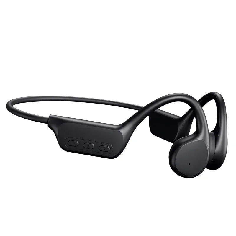 True Bone Conduction Headset IPX8 32GB Bluetooth 5.3 Wireless Swimming Headphone With Microphone Waterproof Exercise Fitness - Urbizia